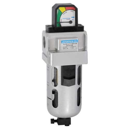 Filter with Service Indicator - 1/2, 3/4, 1"